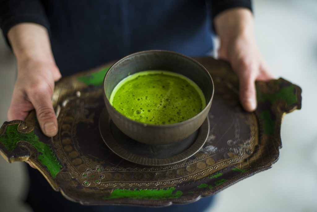 「抹茶ラテ」(500円)(税込) _DSC7291