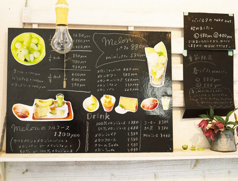 <span class="title">名倉メロン農場　Fruit cafe Niji</span>