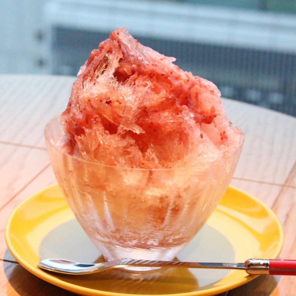 「レッドかき氷」(1,000円)(税別) pic6