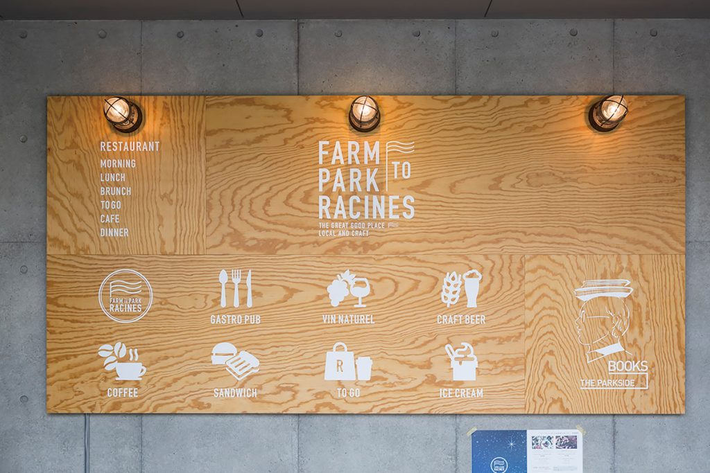 RACINES FARM TO PARK RACINES FARM TO PARK