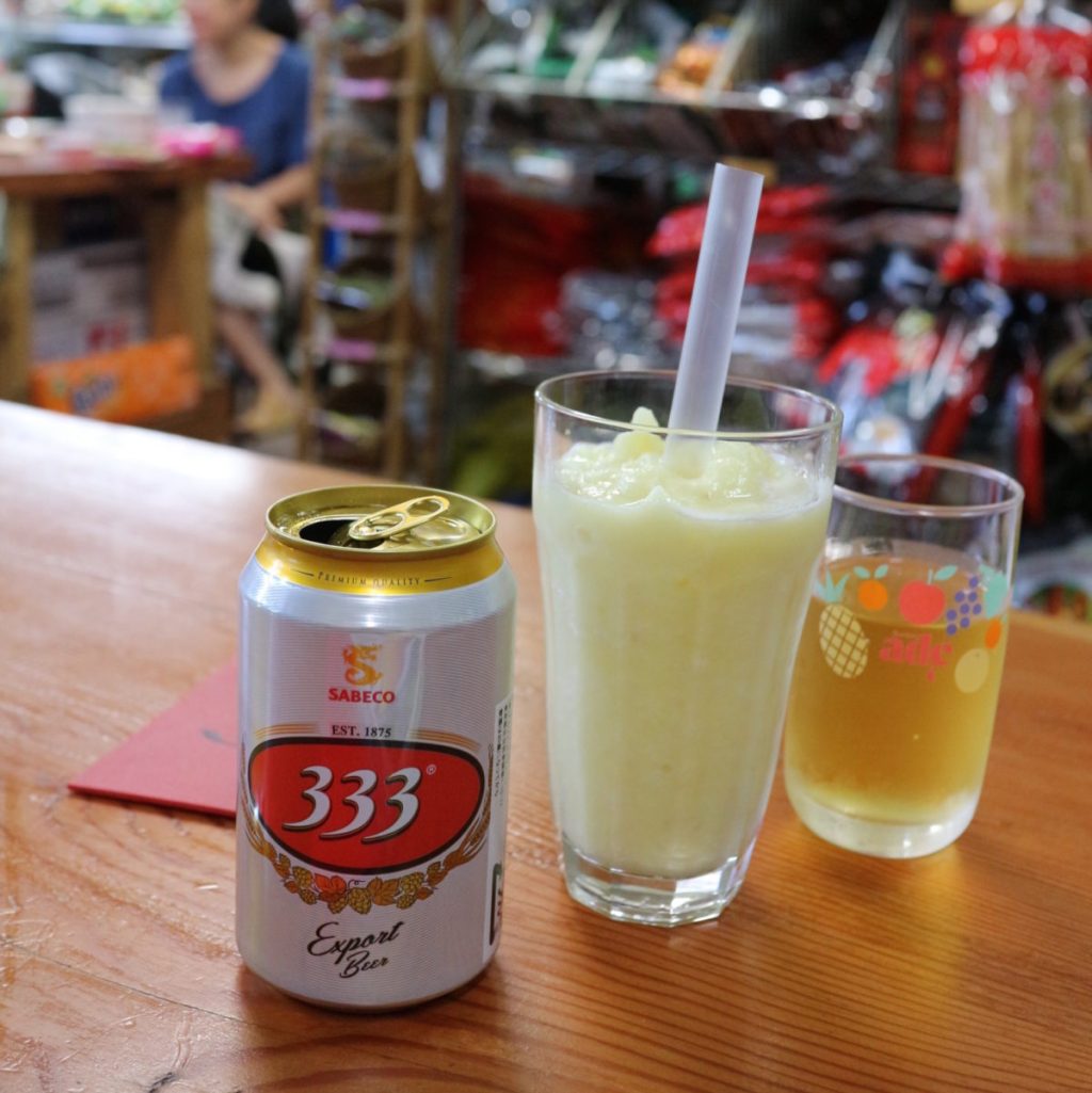 意外とベトナムビールは1種のみ。 いちょう団地