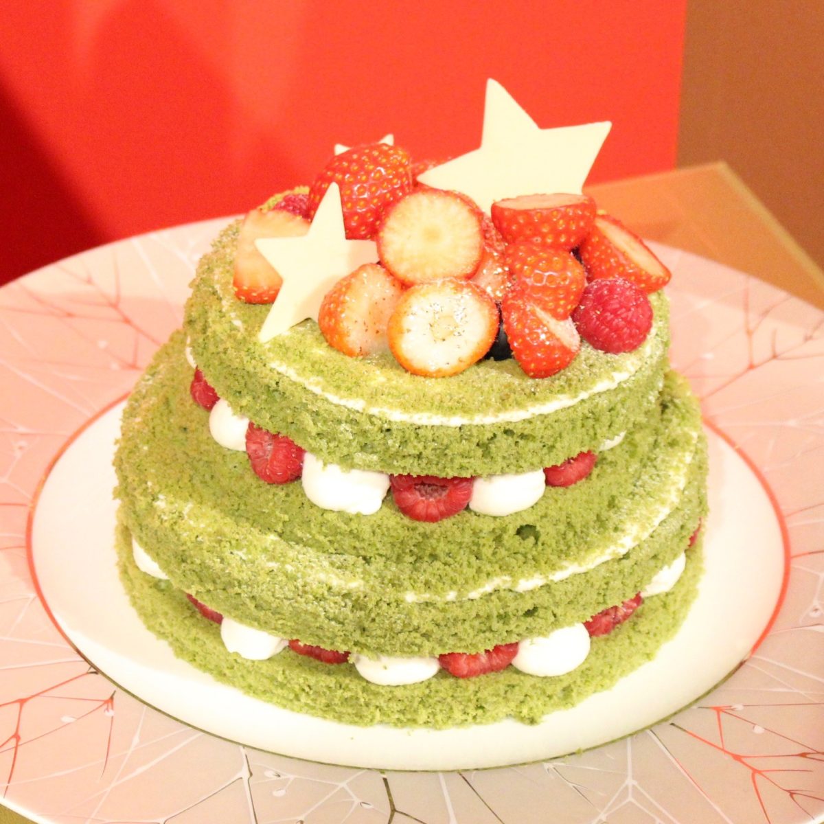 「TOKYO HONEY PROJECT presents ÉTOILE NOËL -Matcha Naked cake- （エトワール ノエル）」6,000円（税込）