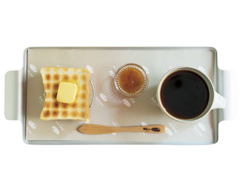 「炭焼きトースト」ドリンク付き540円 ペリカンカフェ 浅草