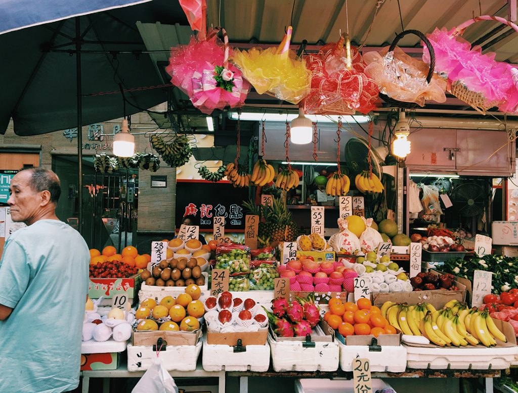 Mong Kok (旺角)のマーケット Mong Kok (旺角)のマーケット