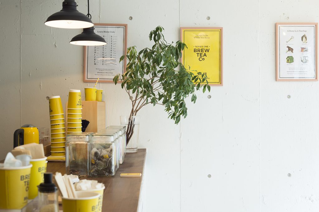 テイクアウトできる紅茶は330円~(税込) Brew Tea Co. 北青山店