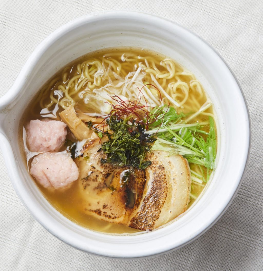 銀笹塩ラーメン850円(税込) 銀笹塩ラーメン850円(税込)