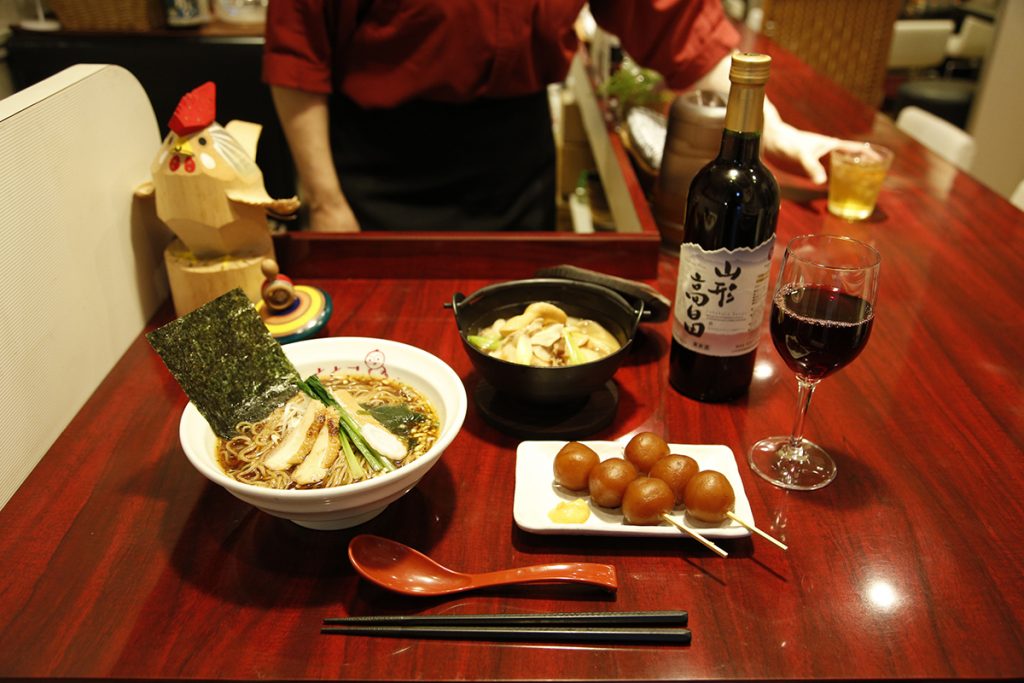 ととこしょう油ラーメン780円、いも煮550円(各税込) totoco_MG_0052