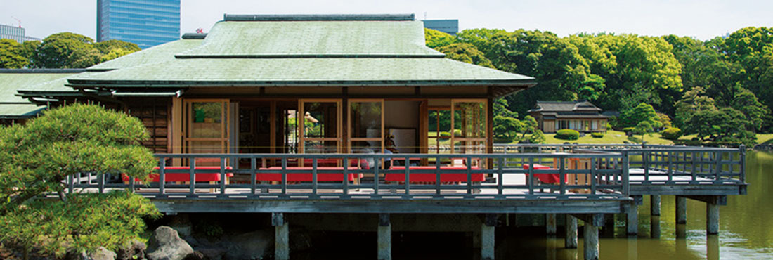中島の御茶屋 浜離宮恩賜庭園 Hanako Tokyo 中島の御茶屋 浜離宮恩賜庭園 Hanako Tokyo