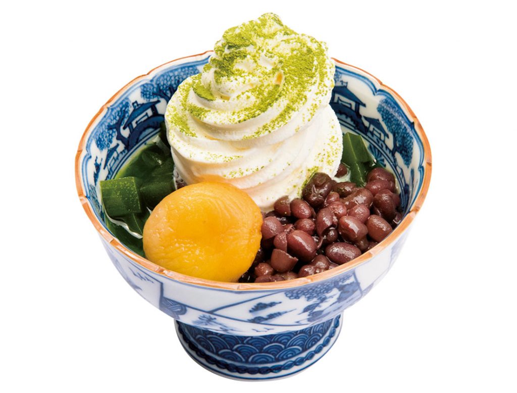 煮小豆も自家製、上品な味わいが魅力。 DMA-HK0_2904