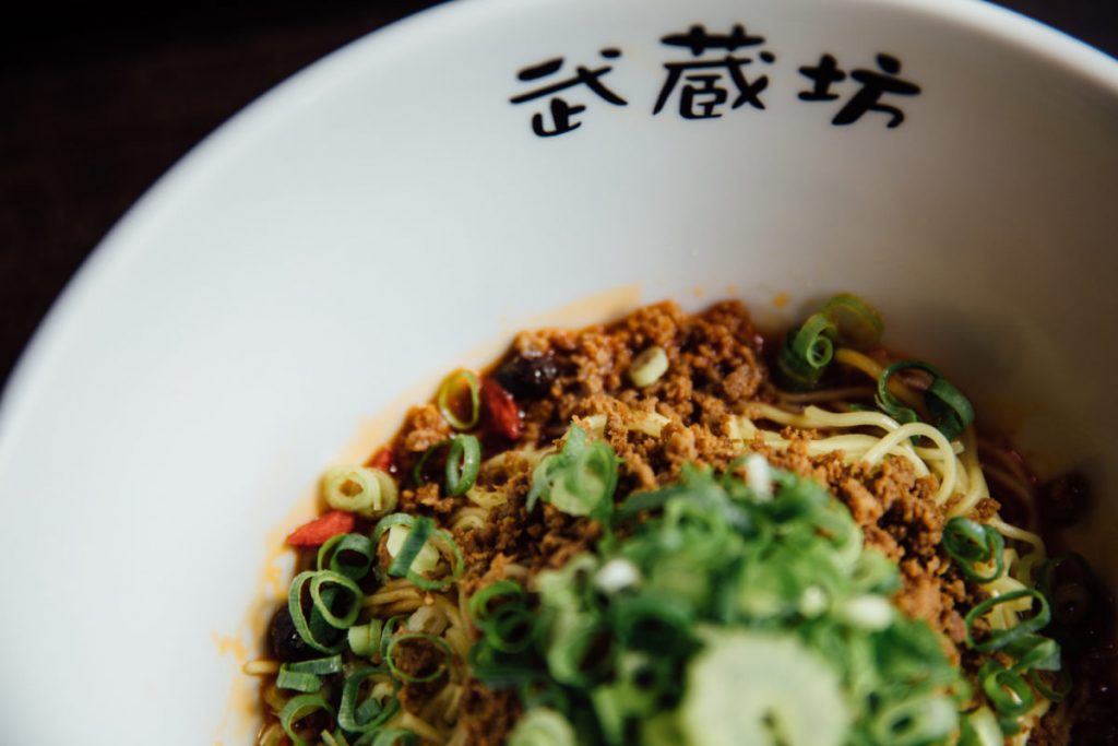 「担担麺 芳醇醤油」600円 atari_V7A2224