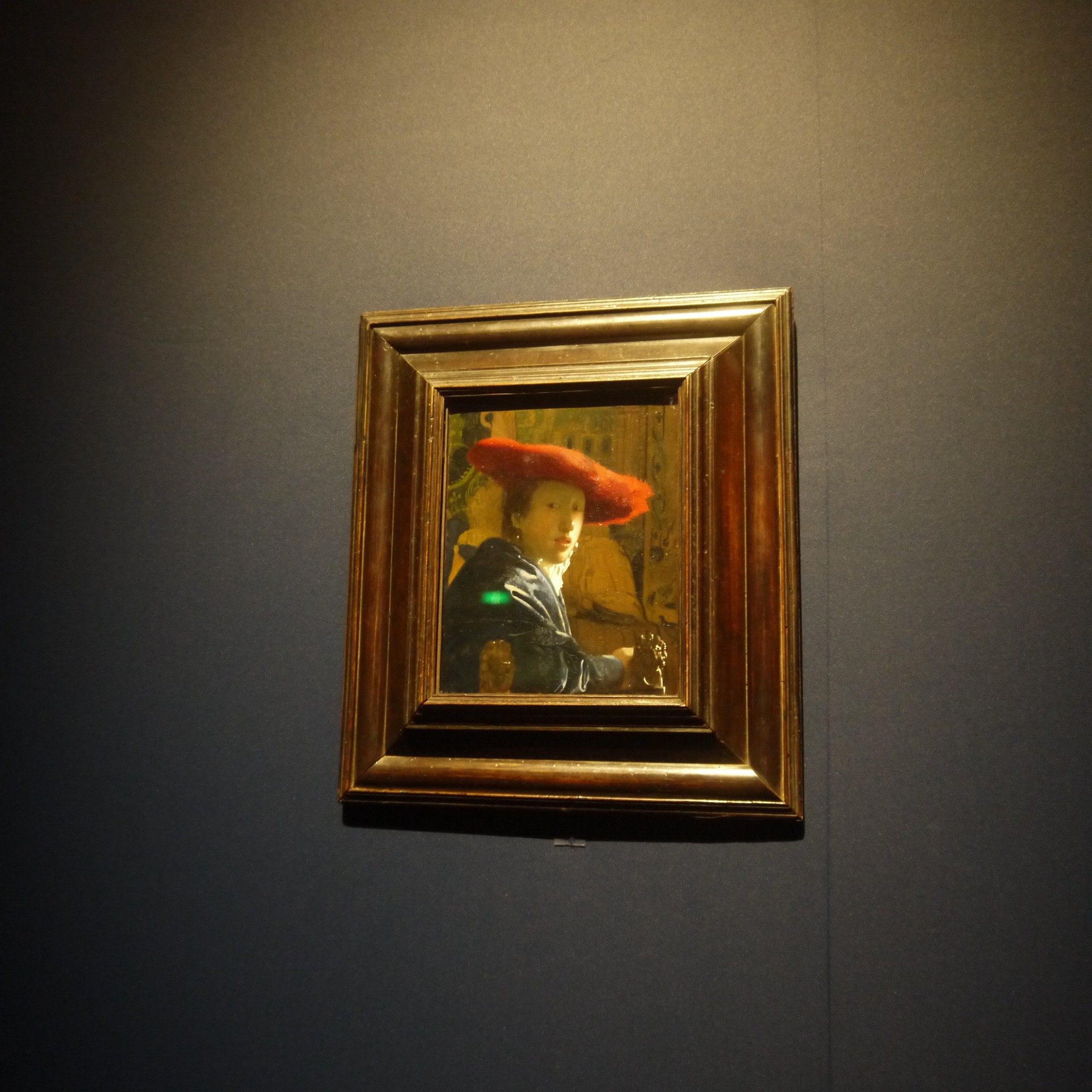 ヨハネス・フェルメール　「赤い帽子の娘」（1665-1666年頃）