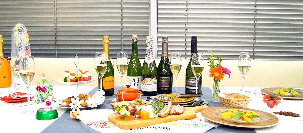 メルシャン スパークリングワイン5種類の飲み比べとペアリングを体験 Report Hanako Tokyo