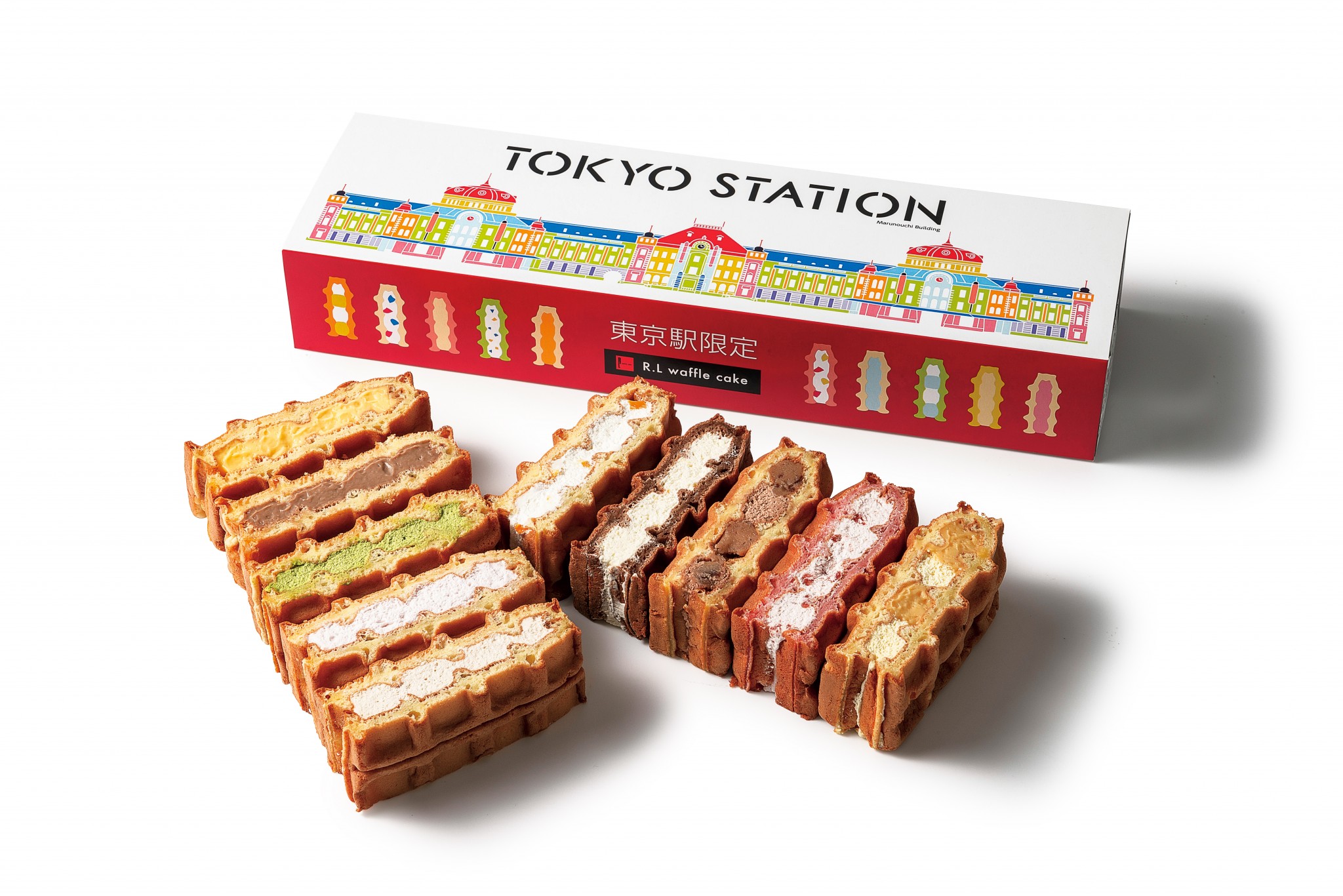 「東京駅限定ワッフル10個セット」10個入 1,300円（税込）〈グランスタ〉限定。
