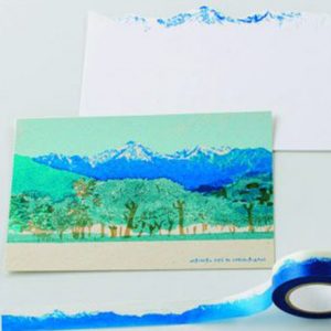 〈旅スル紙〉のポストカードとマスキングテープ