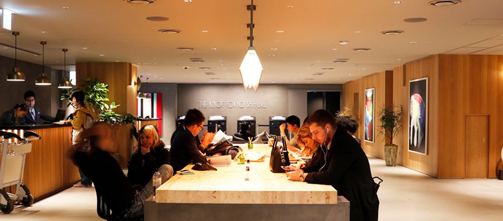 新宿にオープン!おしゃれな新感覚ホテル〈THE KNOT TOKYO Shinjuku〉が気になる!
