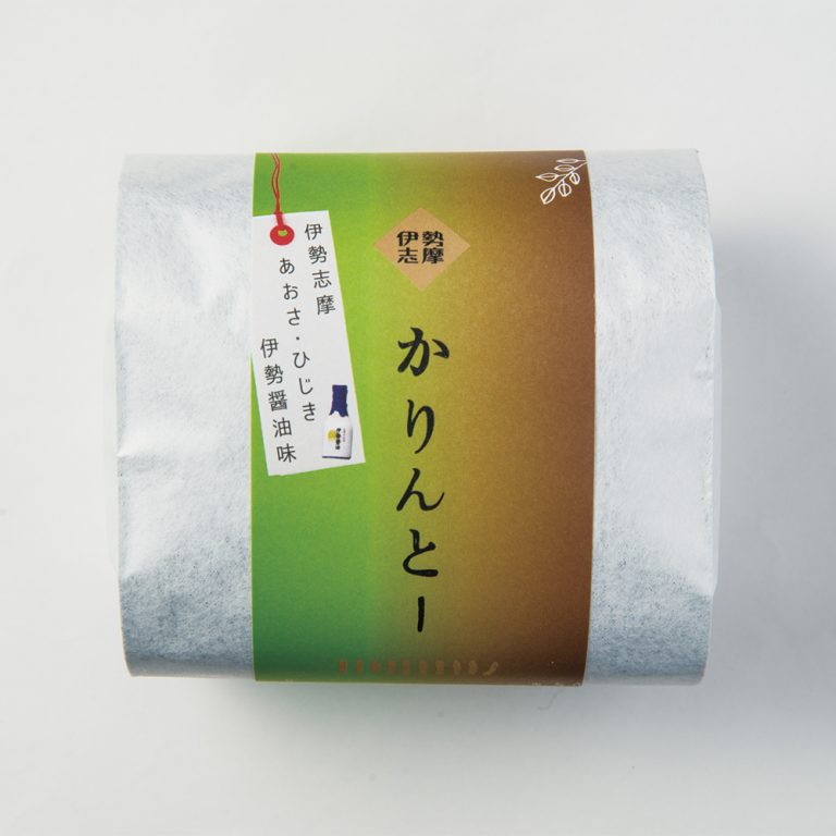 甘じょっぱさがあとを引く「伊勢志摩 あおさひじき 伊勢醤油味」 〈みえづくし 伊勢志摩かりんとー〉「伊勢志摩 あおさひじき 伊勢醤油味」