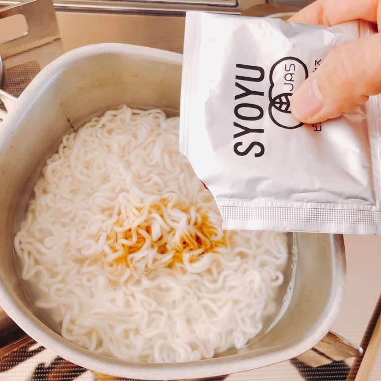 〈創健社〉 「有機ノンフライ醤油ラーメン」 〈創健社〉 「有機ノンフライ醤油ラーメン」