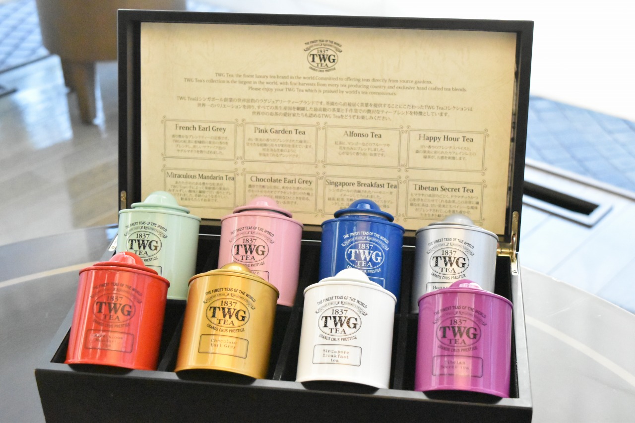 爽やかでエキゾチックな香りが楽しめる〈TWG tea〉のティーセレクション。