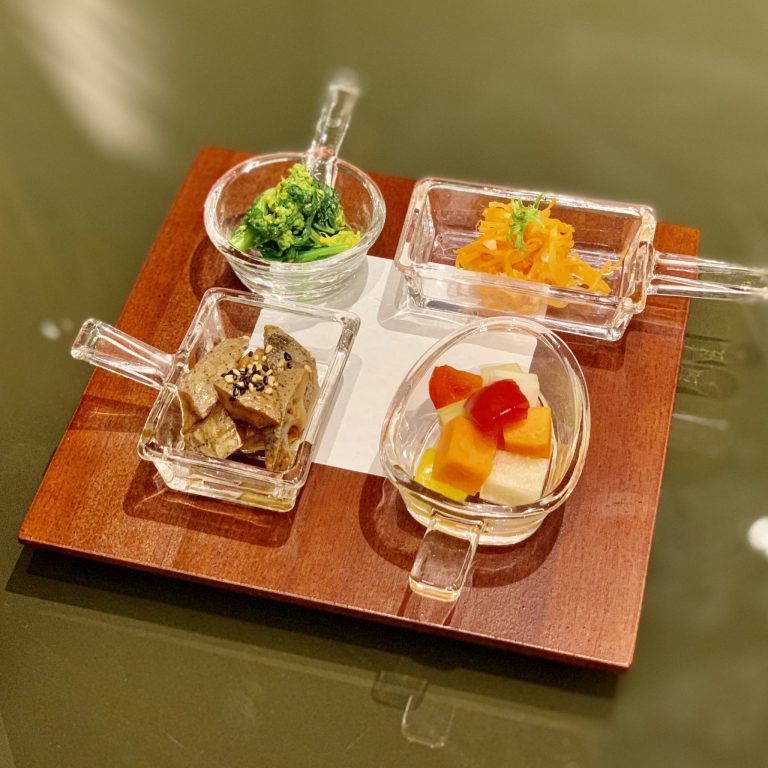 「お野菜タパス盛り(4種)」702円 渋谷 やさい家めい