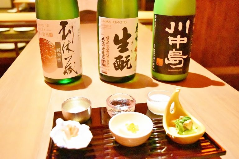 日本酒の飲みくらベで、おつまみとのマリアージュも堪能。