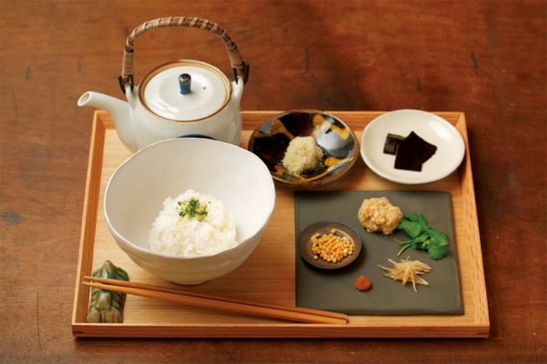 昼限定「おこぶの出汁茶漬け定食」1,000円 DMA-_C1A1470