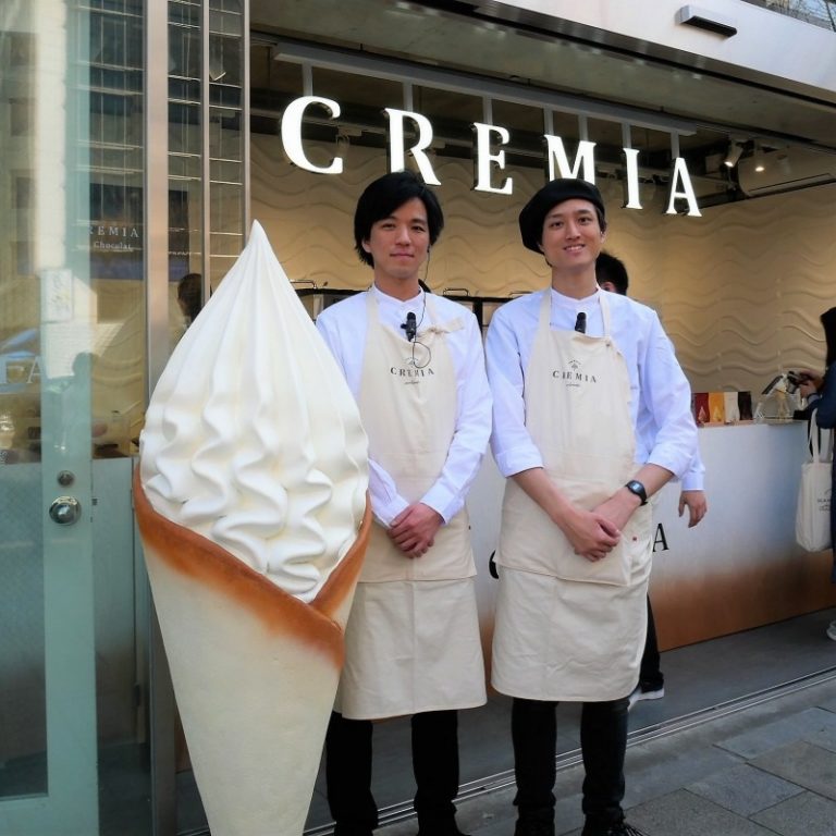 4月7日 日 まで期間限定 ここでしか味わえないソフトクリームも Cremia Bar 表参道 開催中 Report Hanako Tokyo