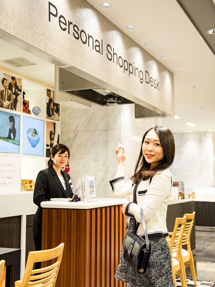 岡田真麻／本誌Webライターとしても活躍。買物は主に商業施設を愛用。スイーツのお店には詳しい。