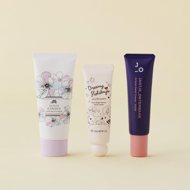 3つのハンドクリーム 3つのハンドクリーム