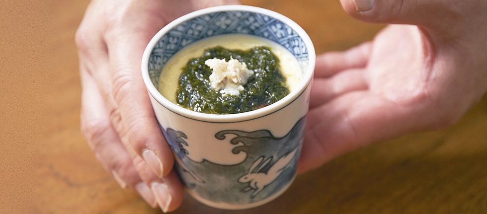 ふくのオイル漬 コンフ プレーン のアレンジレシピ ふくのオイル漬コンフの茶碗むし 日本の美味しさ簡単レシピ Hanako Tokyo
