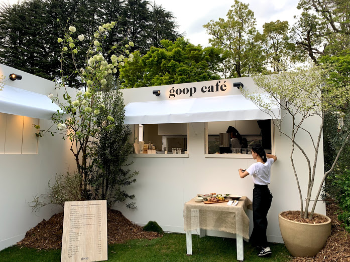 六本木　goop TOKYO pop-up ＆ café
