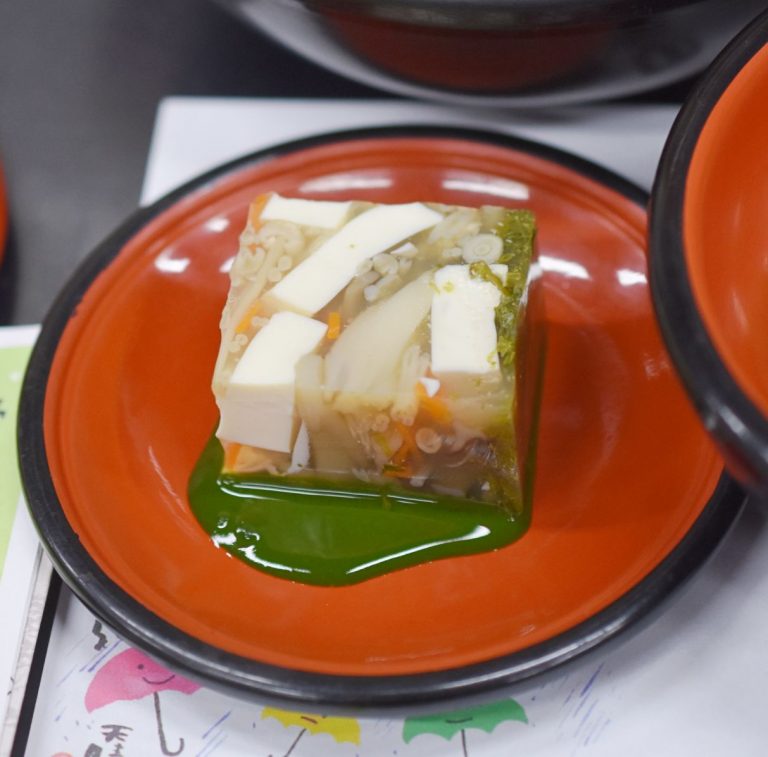 「豆腐寄せ(お茶ペースト)」。 42_DSC_1117_2