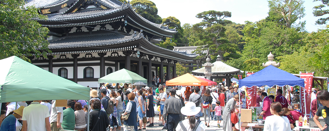 お寺とコラボした注目イベントへ！【鎌倉】注目のお祭りやマルシェ、音楽フェス。
