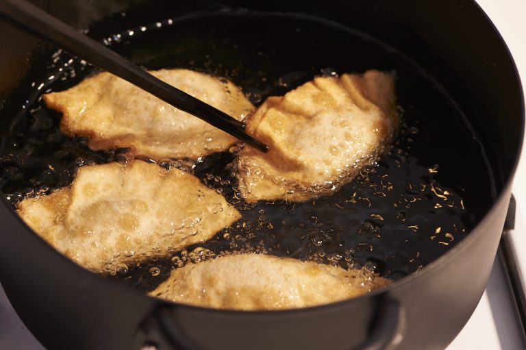 「なめ茸パクチー餃子」 「なめ茸パクチー餃子」