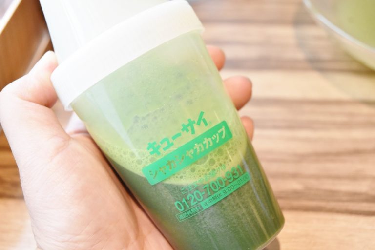 「青汁冷麺」と「青汁」のWで夏バテ予防!! DSC_0608