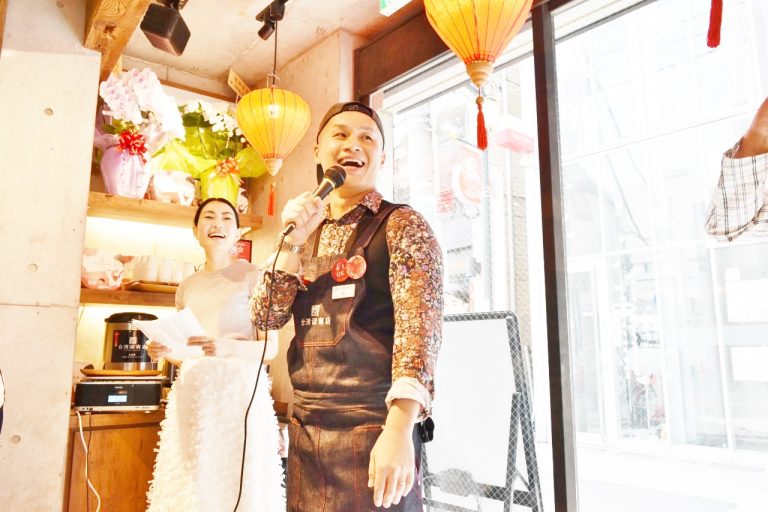 「タピオカブームをただのブームで終わらせず、“ブームから文化へ”と話す代表の管さん。 DSC_0685