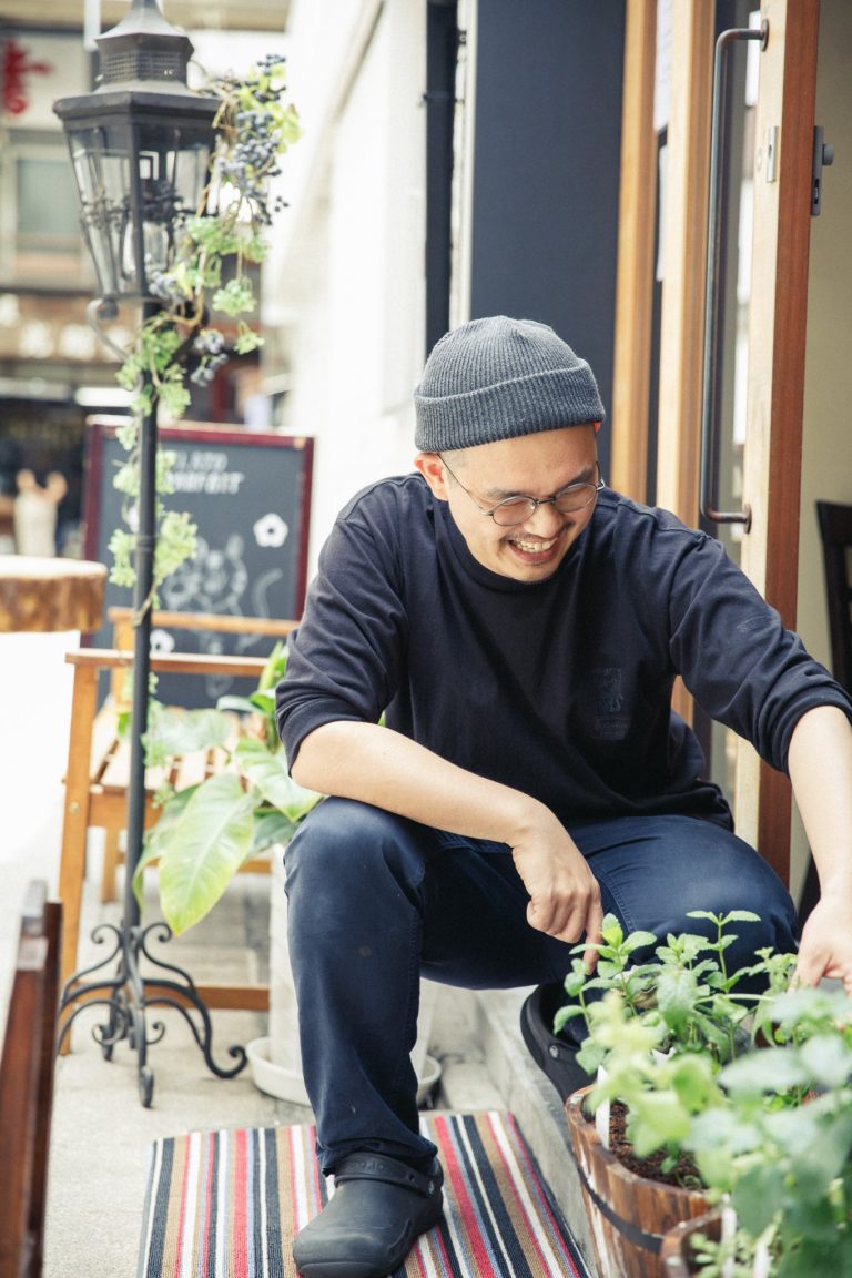 ミントは店頭で栽培。 sgtr_166