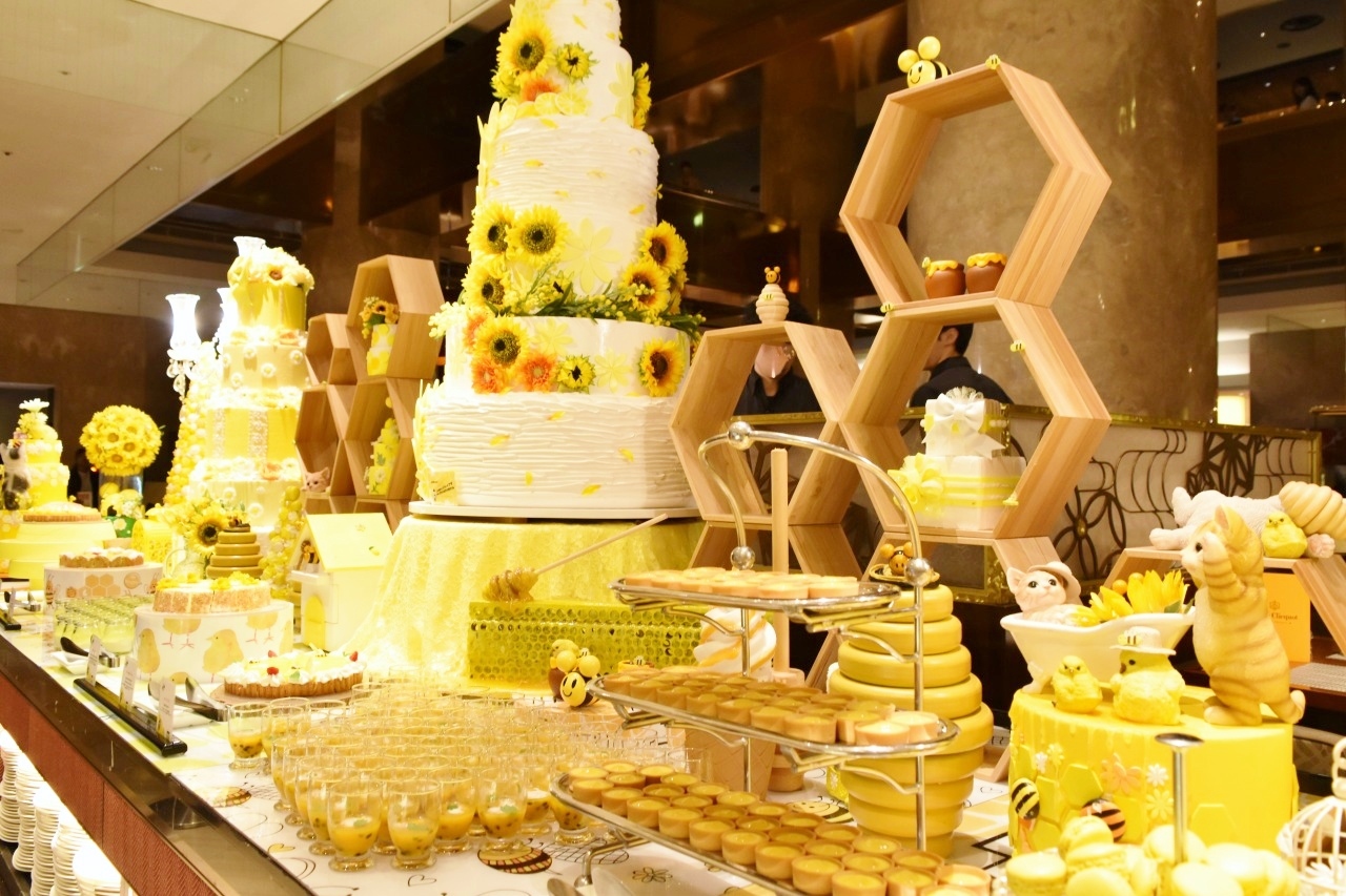 ヒルトン東京 の黄色づくしのデザートビュッフェ Happyハニー ホリック Report Hanako Tokyo