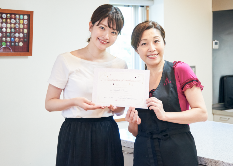 東さんはカナッペ風の前菜を作って、見事合格! _DSC4128
