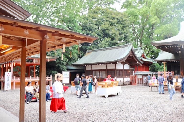 縁結びの神様として毎年人気 川越氷川神社 の夏祭り 縁むすび風鈴 が9月8日 日 まで開催中 Report Hanako Tokyo