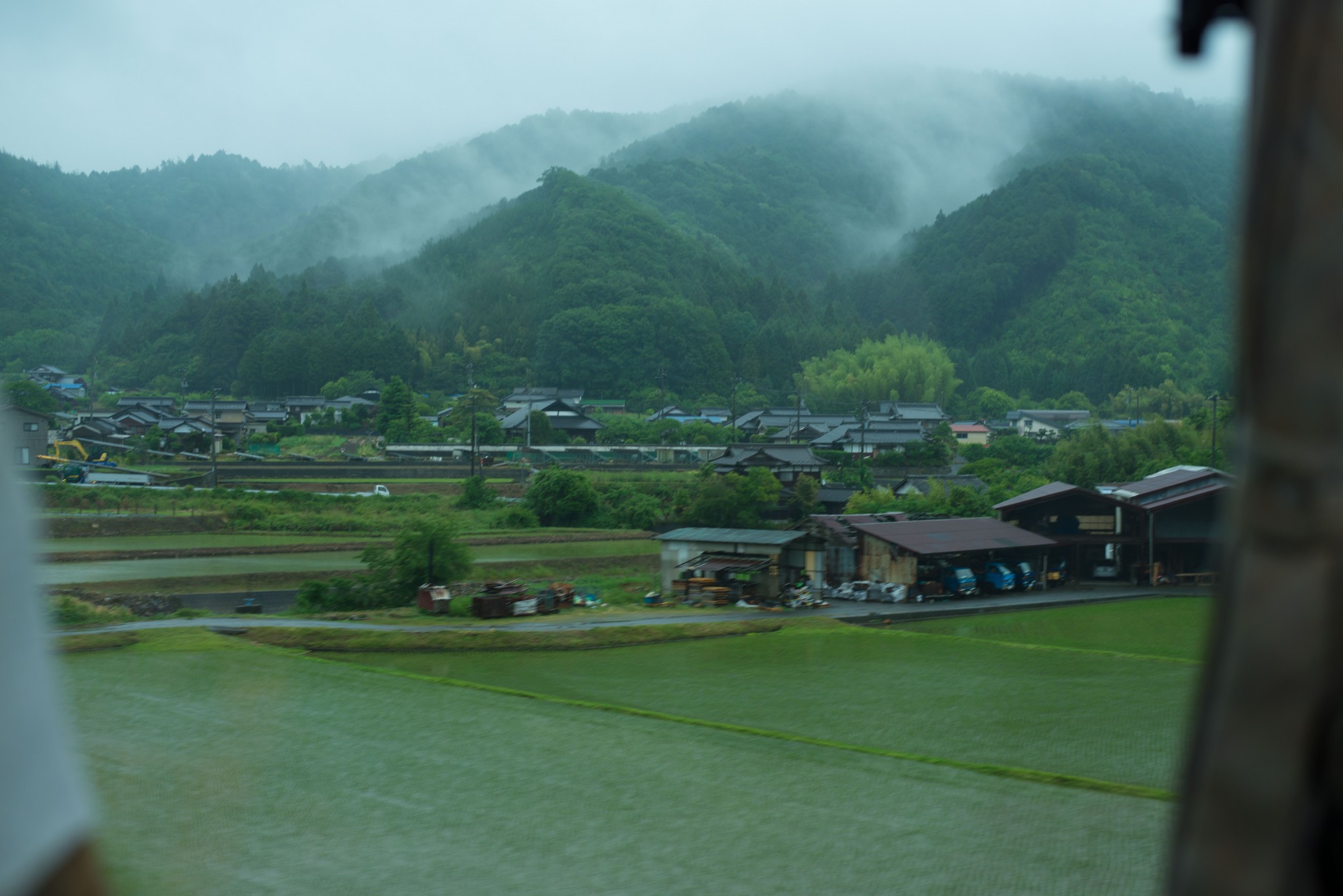 自然豊かな愛媛県。道中、風光明媚な景色に目を奪われる瞬間も。