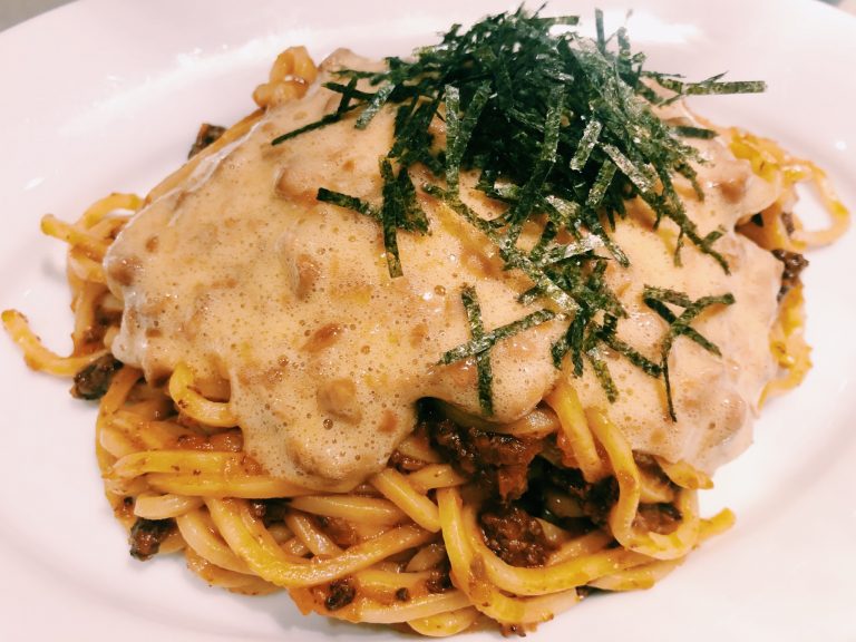 最近ドはまりしている納豆パスタvol.2@日比谷〈壁の穴〉 A52C0164-D80E-4743-9393-9DB12B736BF7