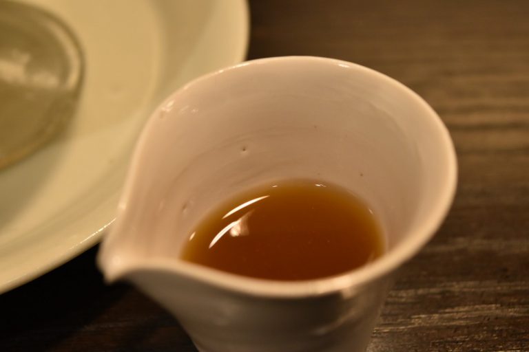 別添えの「生姜シロップ」。 DSC_0288
