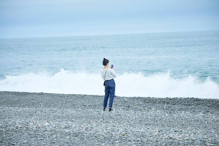 見渡す限り海の絶景は北海道ならでは。