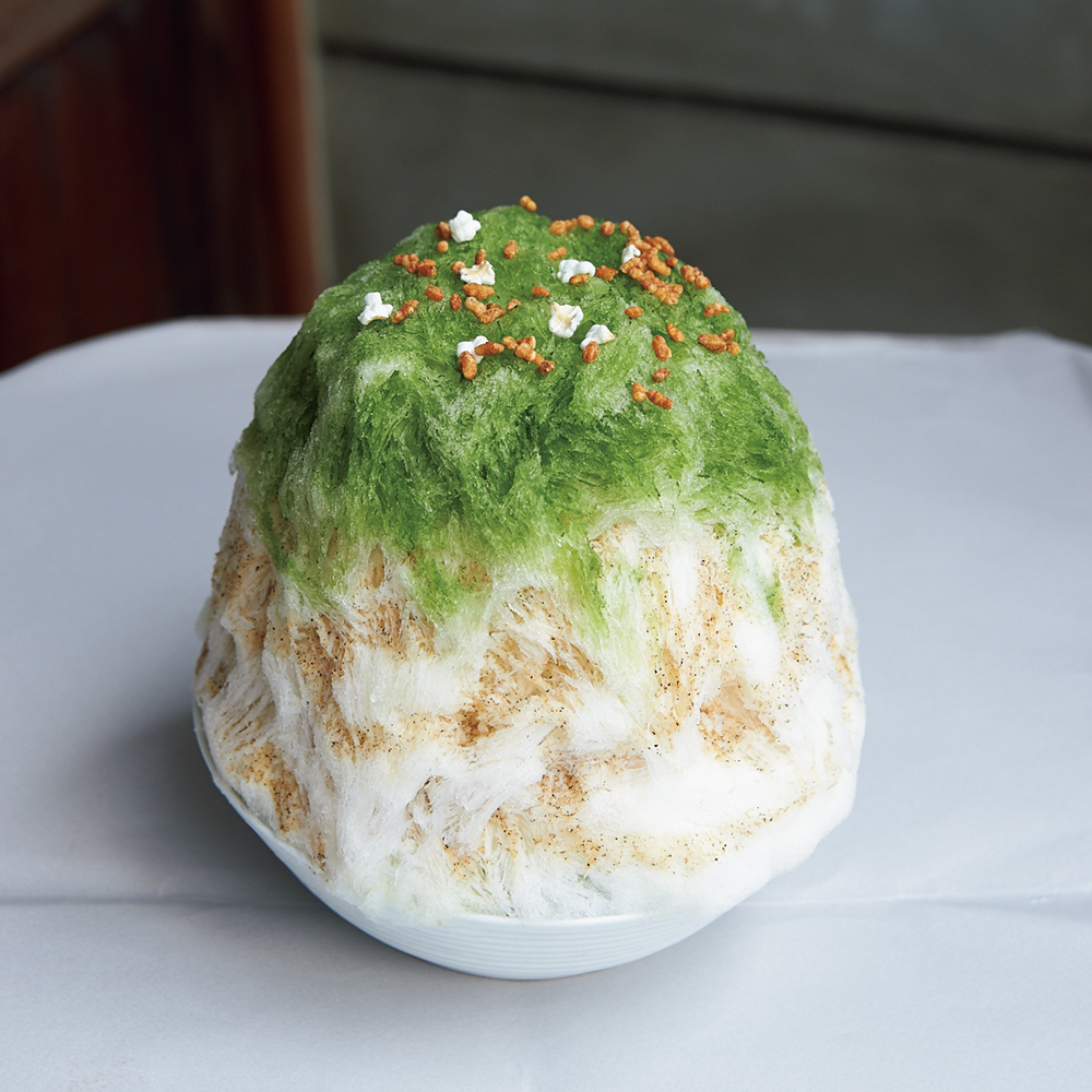 「玄米きな粉ミルク氷」1,000円