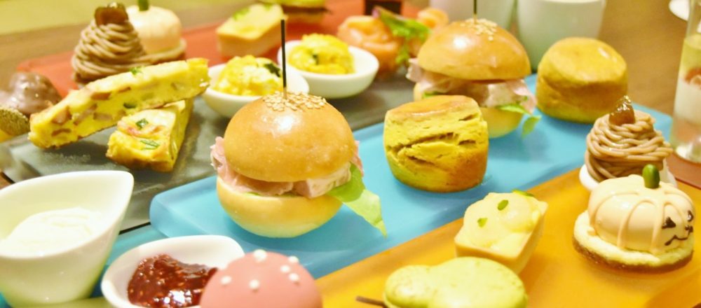 〈ハイアット リージェンシー東京〉で秋のほっこりティータイム。