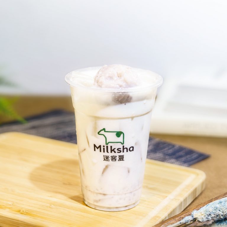 「大甲(たいこう)タロイモミルク」680円 青山 Milksha