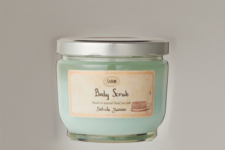 ボディスクラブ デリケート・ジャスミン 600g 4,900円(SABON Japan 03-5785-4568) SABON ボディスクラブ デリケート・ジャスミン