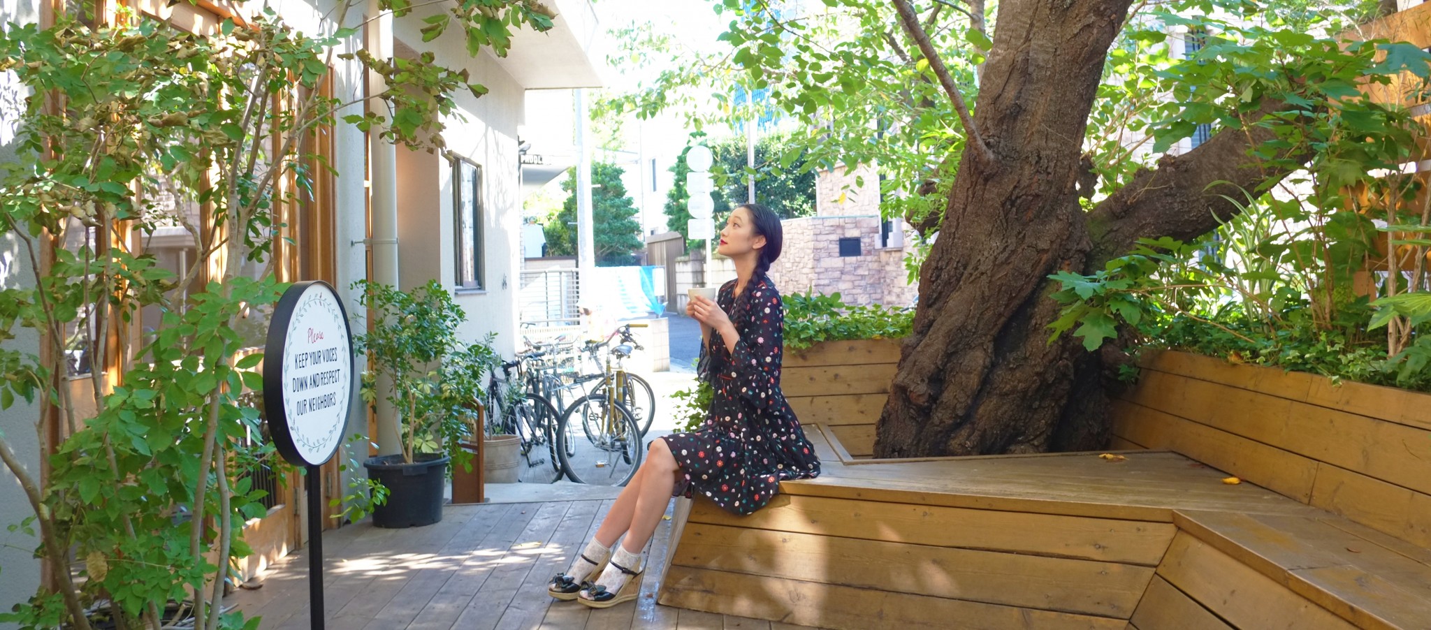 モデル・本山順子が秋晴れの日に巡る。【幡ヶ谷】おしゃれなカフェ&スイーツ店を発見！