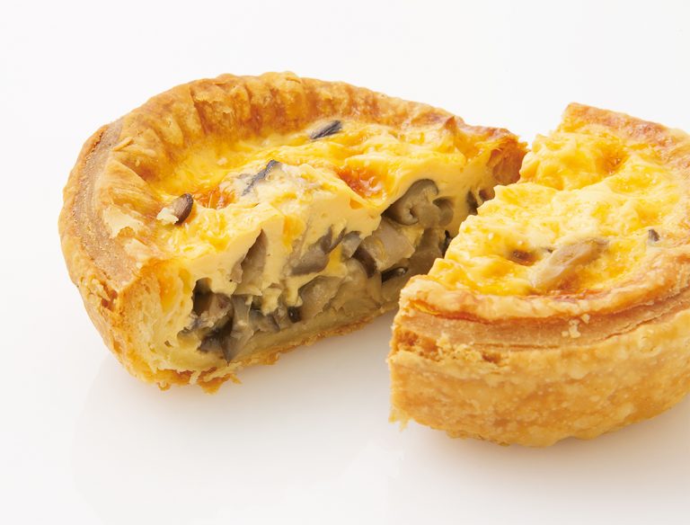 「きのこのキッシュ」420円 Painfermier 穂の香 自由が丘店