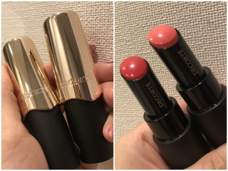 〈コスメデコルテ〉の「ザザ ルージュ(左から)PK851、RD450」3,850円 〈コスメデコルテ〉の「ザザ ルージュ」